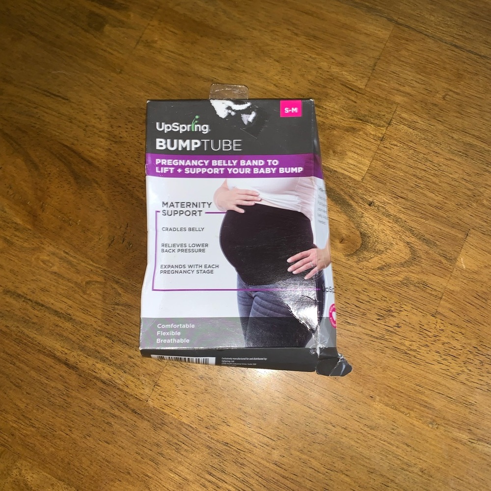 UpSpring Bumptube Maternity support pregnancy belly band size S/M